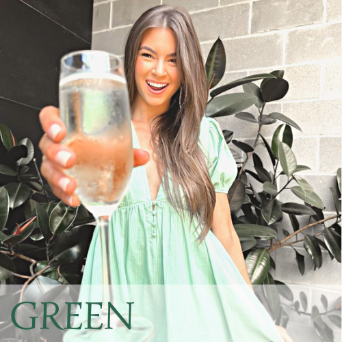 green dress boutique, shop green dresses online, green dresses at blu spero