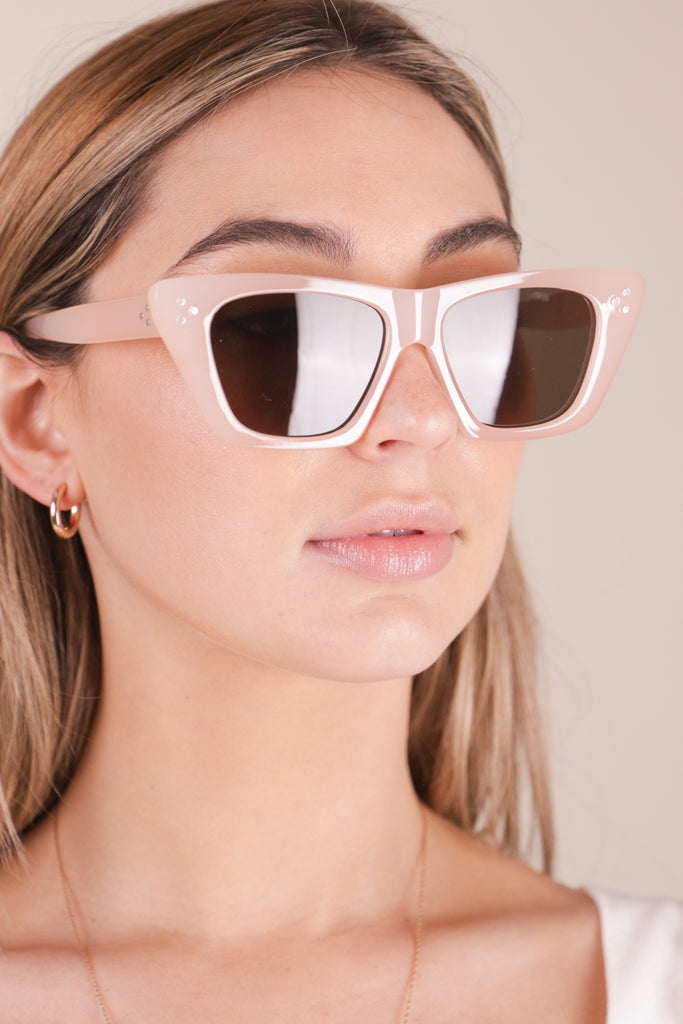pink cat eye sunglasses 